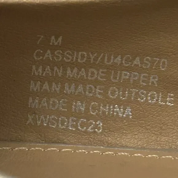 UNIONBAY Women's Cassidy Ballet Flat Sandal Silver/Black New w/ Box 7M - Picture 8 of 9